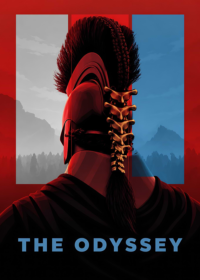 The Odyssey Spartan Warrior Poster