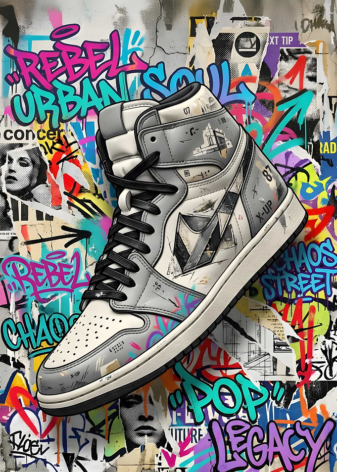Graffiti Sneaker Art