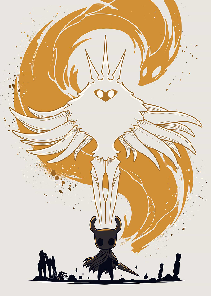 Hollow Knight and The Radiance