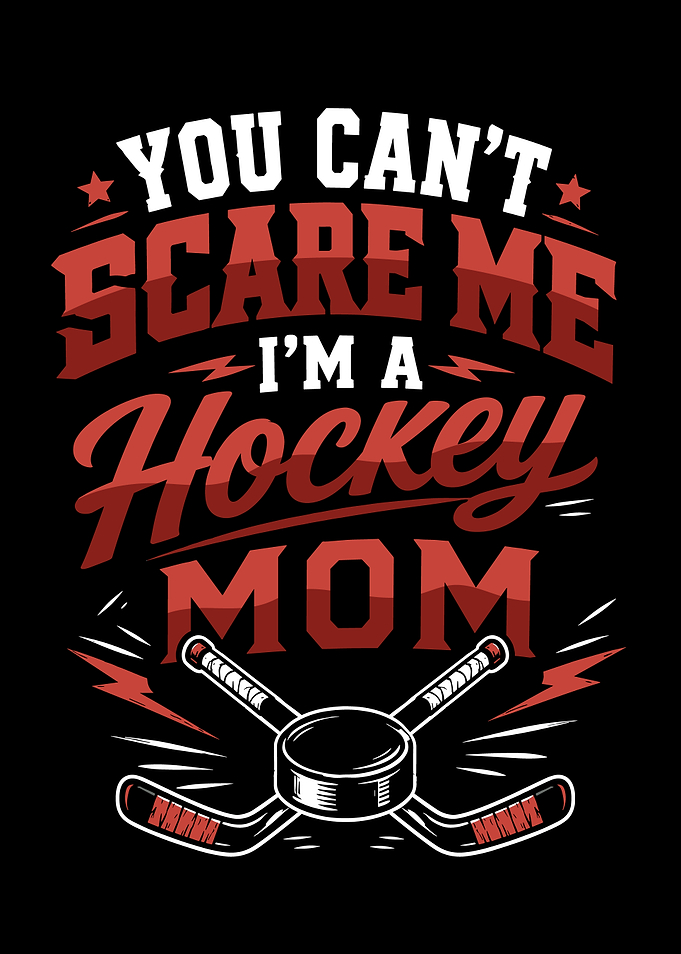 Hockey Mom Graphic Design