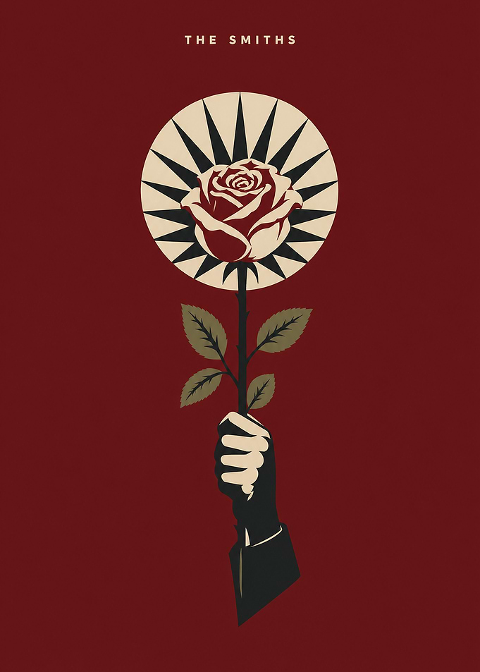 The Smiths Rose Minimalist Poster