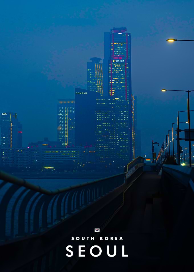 Seoul Cityscape at Twilight