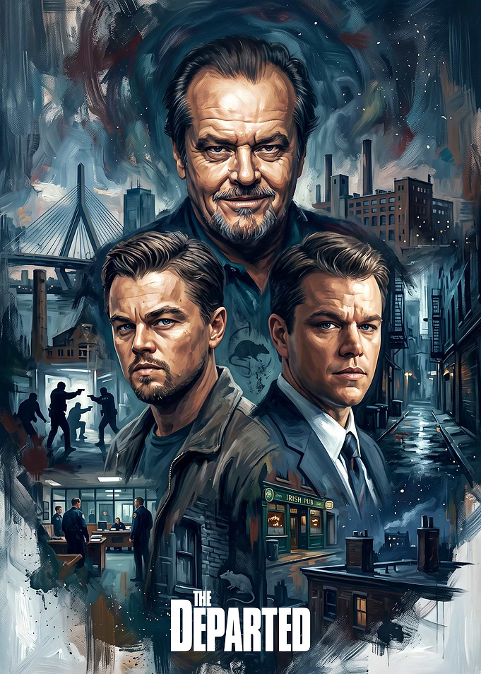 The Departed Movie Poster Art