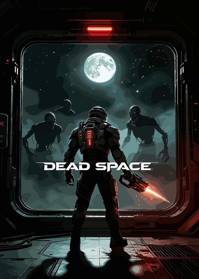 Dead Space Isaac Clarke Poster