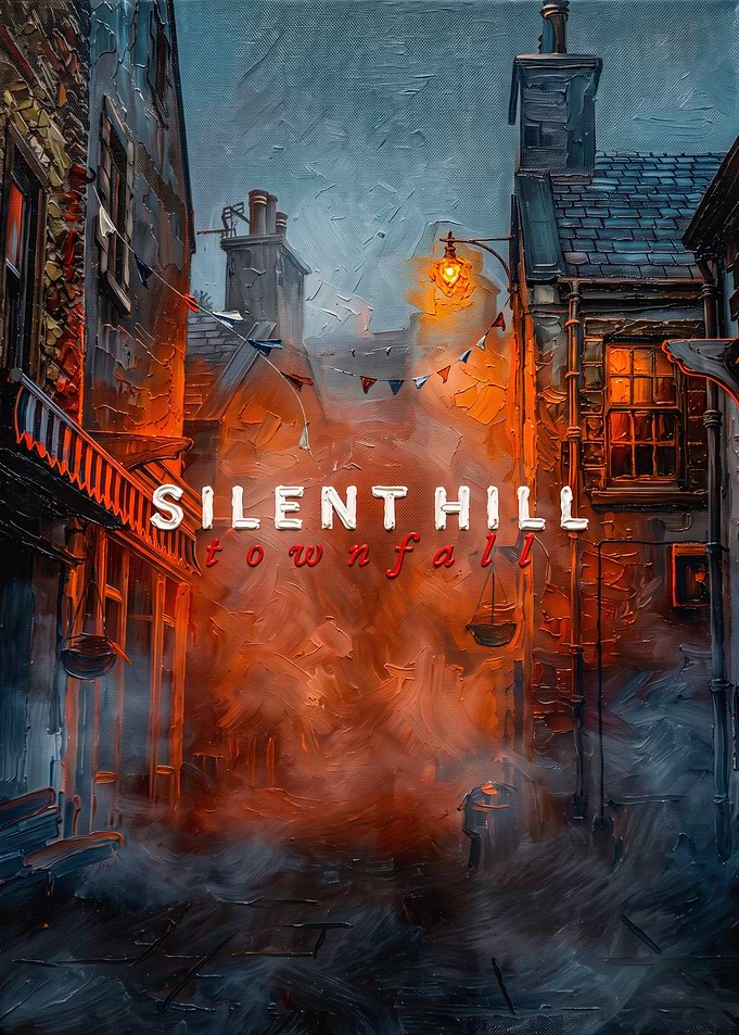 Silent Hill Townfall Atmospheric Poster