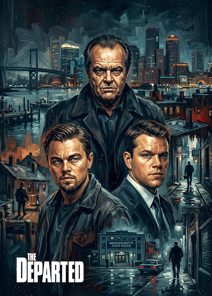 The Departed Movie Poster Art