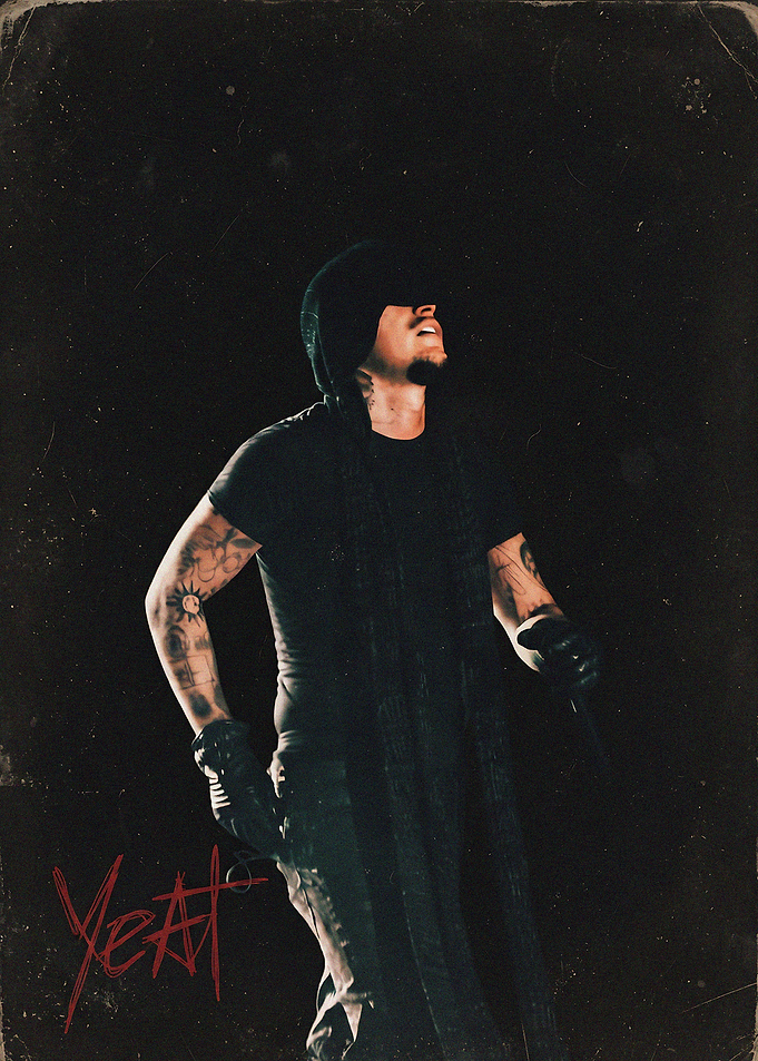 Yeat Concert Performance Portrait