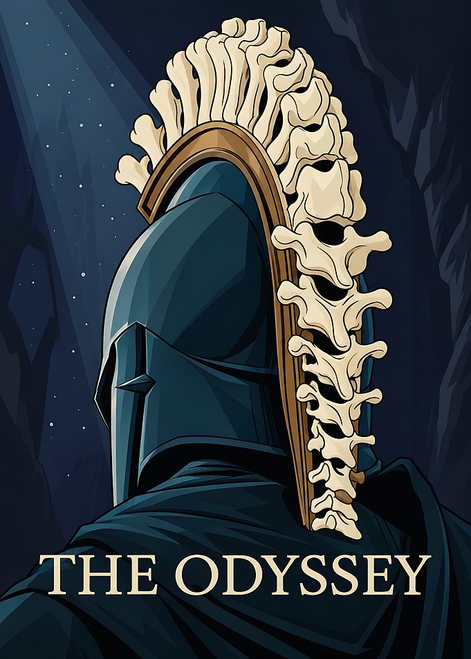 The Odyssey Spartan Warrior Poster