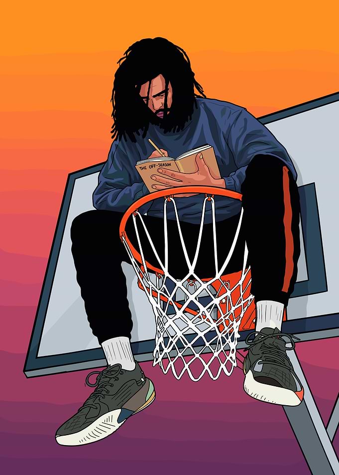 J. Cole The Off-Season Illustration