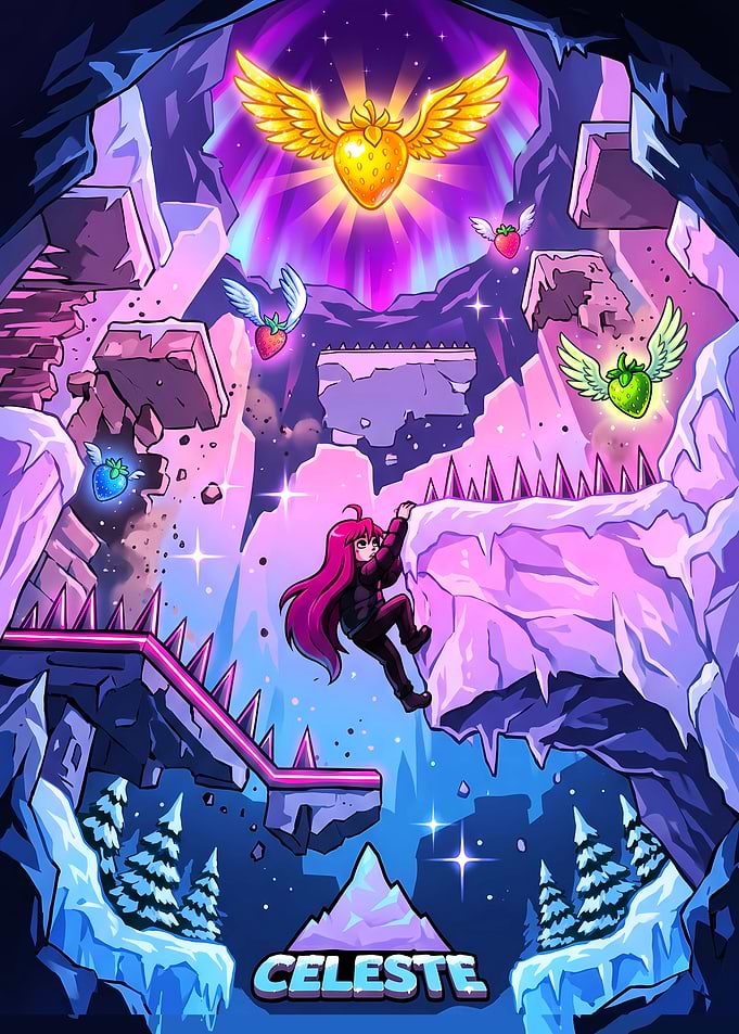 Celeste Game Art