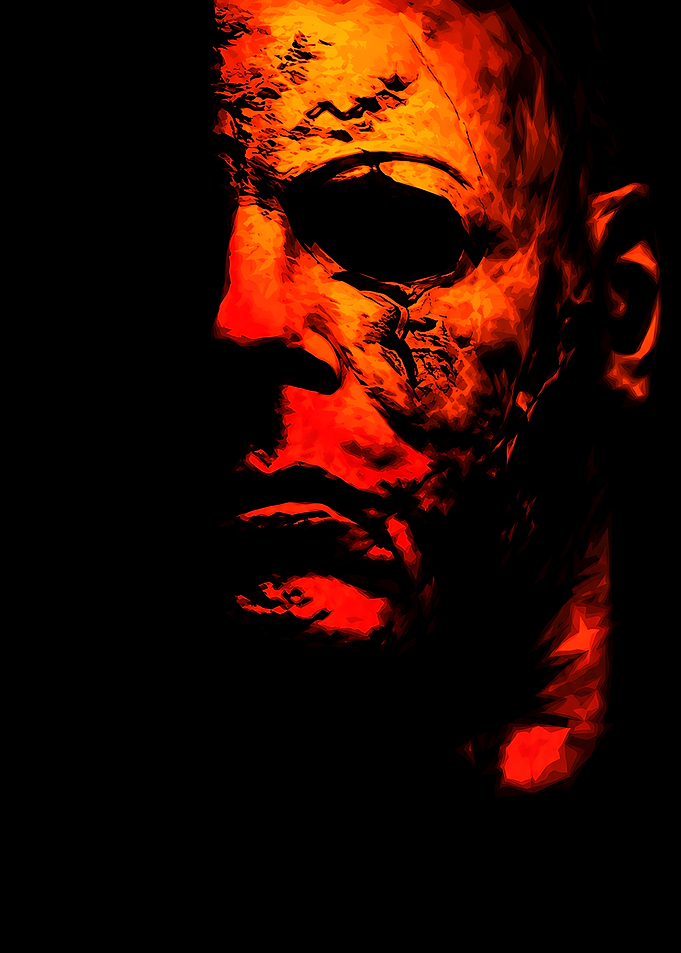 Michael Myers Halloween Horror Portrait