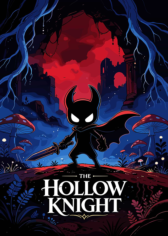 The Hollow Knight Game Poster