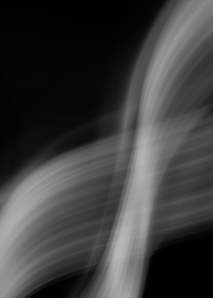 Abstract White Light Motion Trails