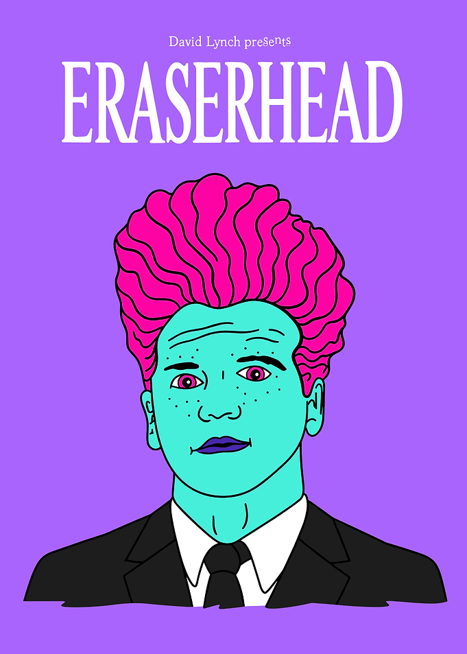 Eraserhead Pop Art Poster
