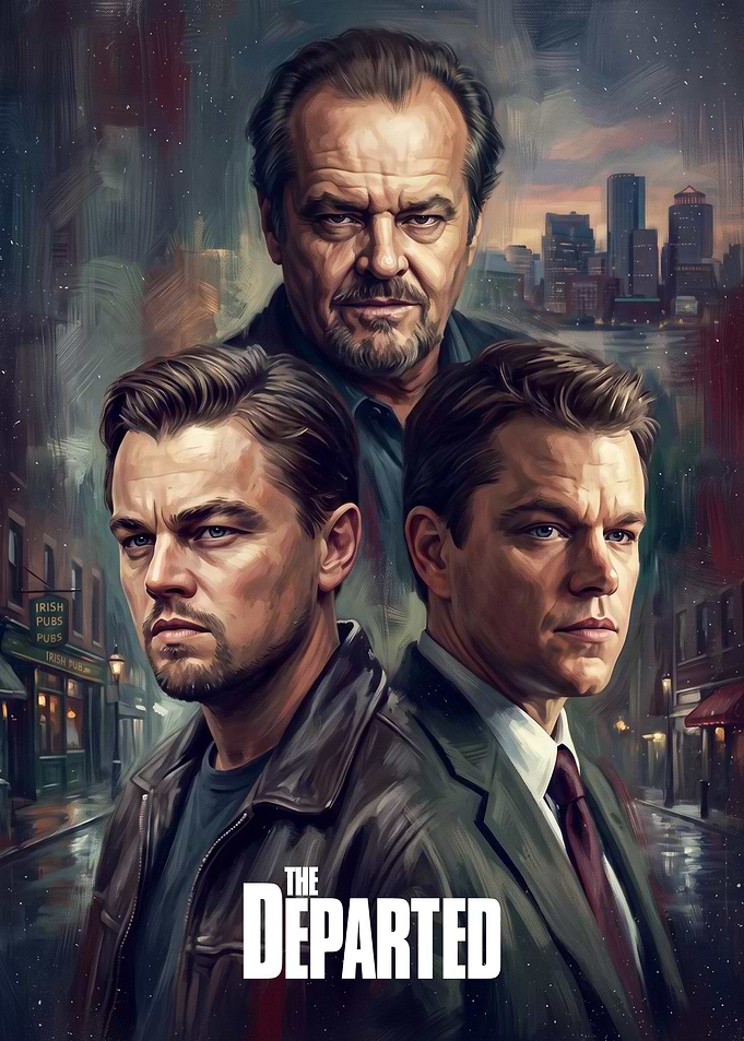 The Departed Movie Poster Art