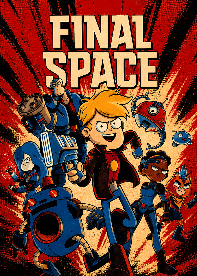 Final Space Animated Series Poster