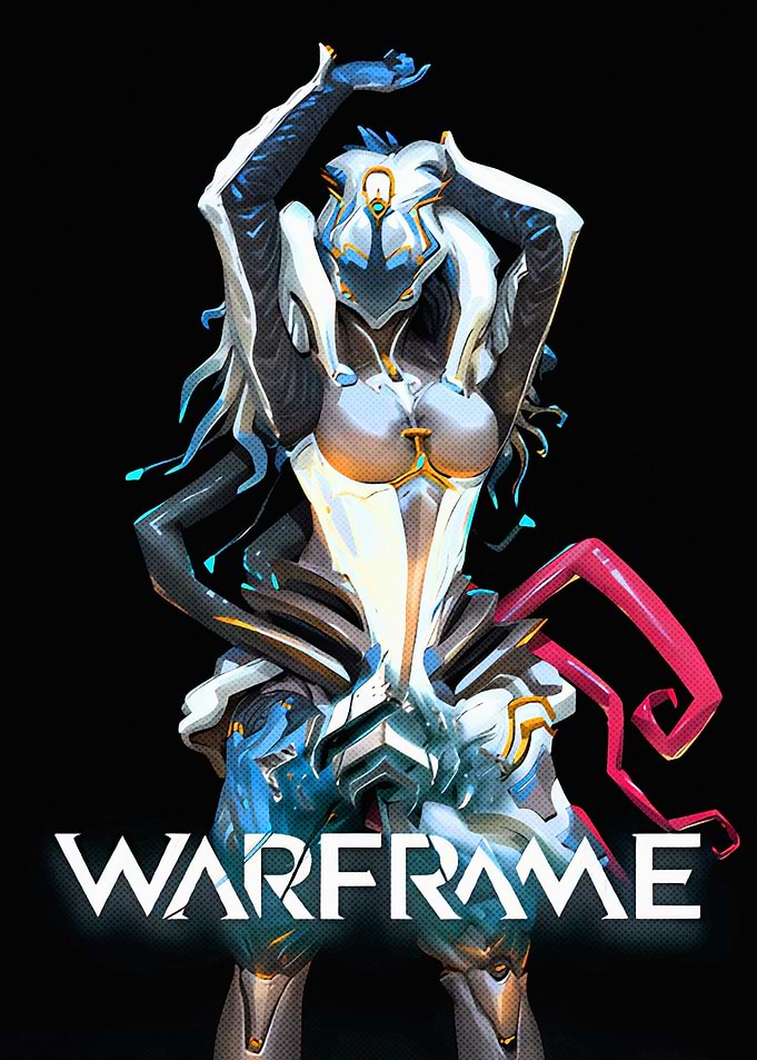 Warframe Mirage Character Poster