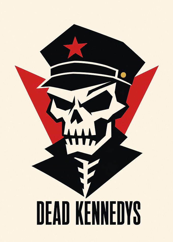 Dead Kennedys Skull Logo Poster