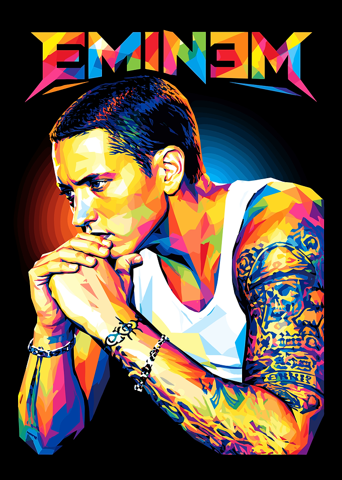 Eminem Pop Art Portrait