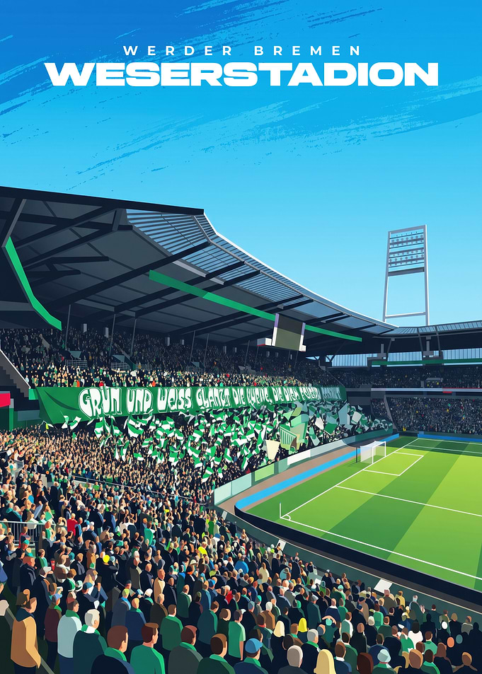 Werder Bremen Weserstadion Soccer