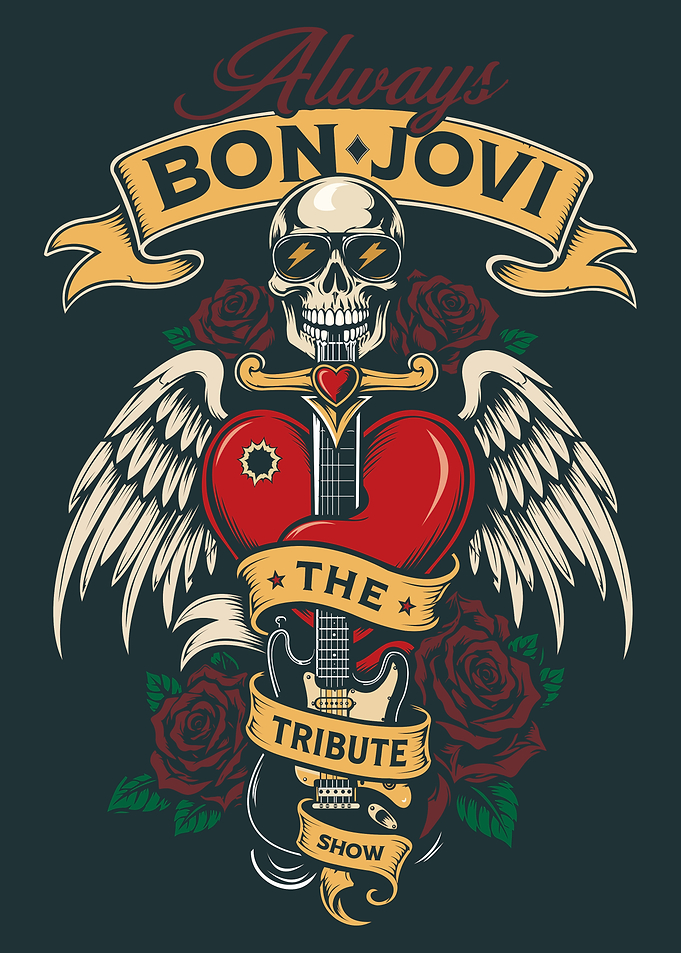 Bon Jovi Tribute Show Graphic Art