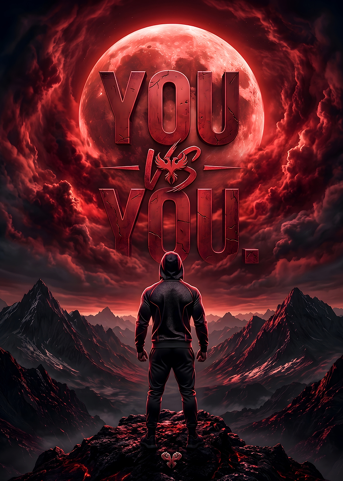 You vs You Motivational Poster