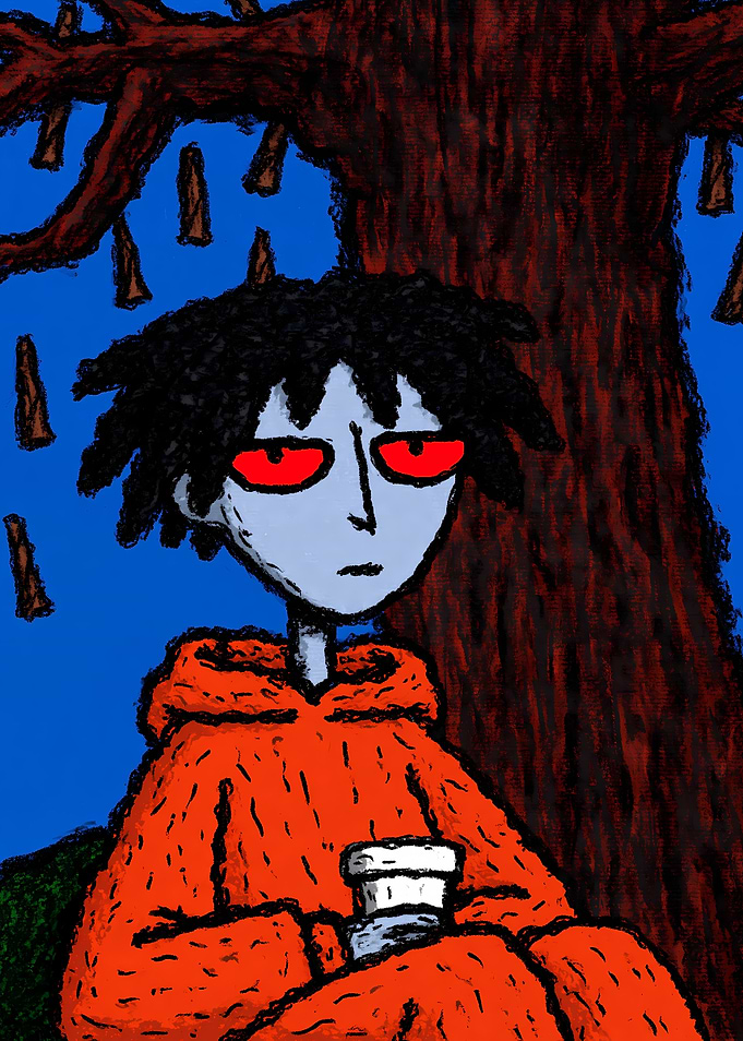 Chilling Under the Tree