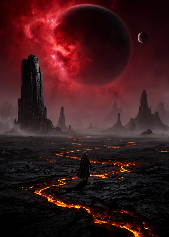Pilgrim of the Red Nebula