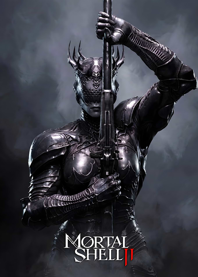 Mortal Shell 2 Dark Knight Poster