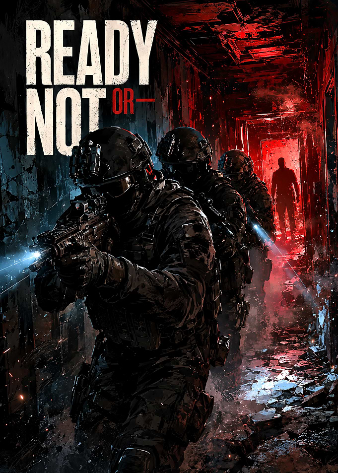 Ready or Not Tactical Game Poster