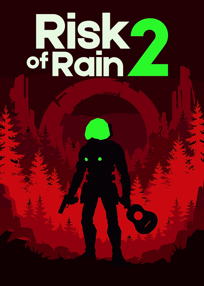 Risk of Rain 2 Commando Poster