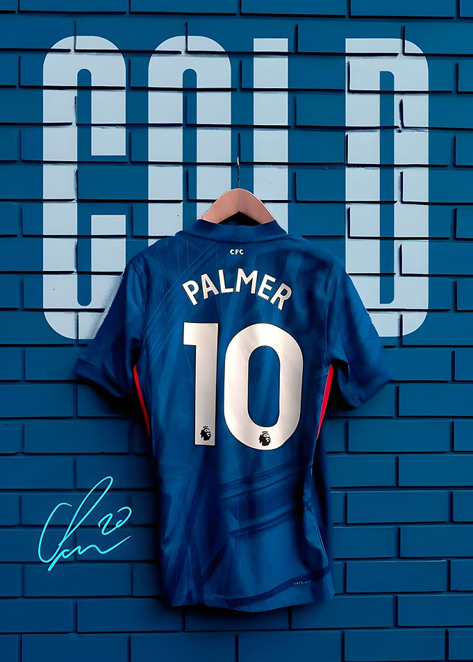 Cole Palmer Chelsea Football Jersey