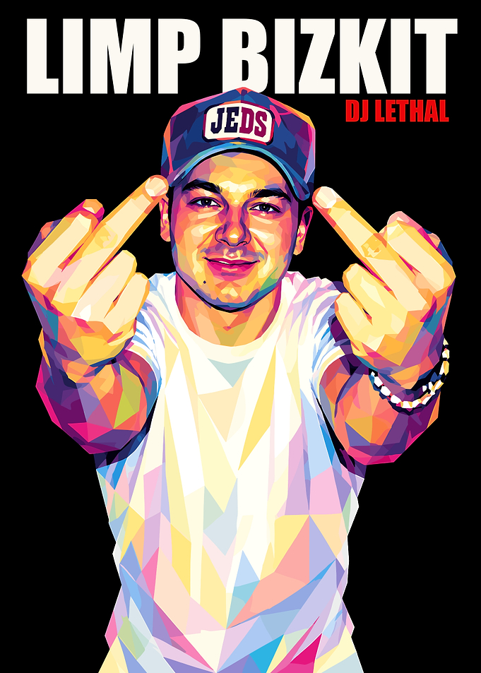 DJ Lethal Limp Bizkit Pop Art