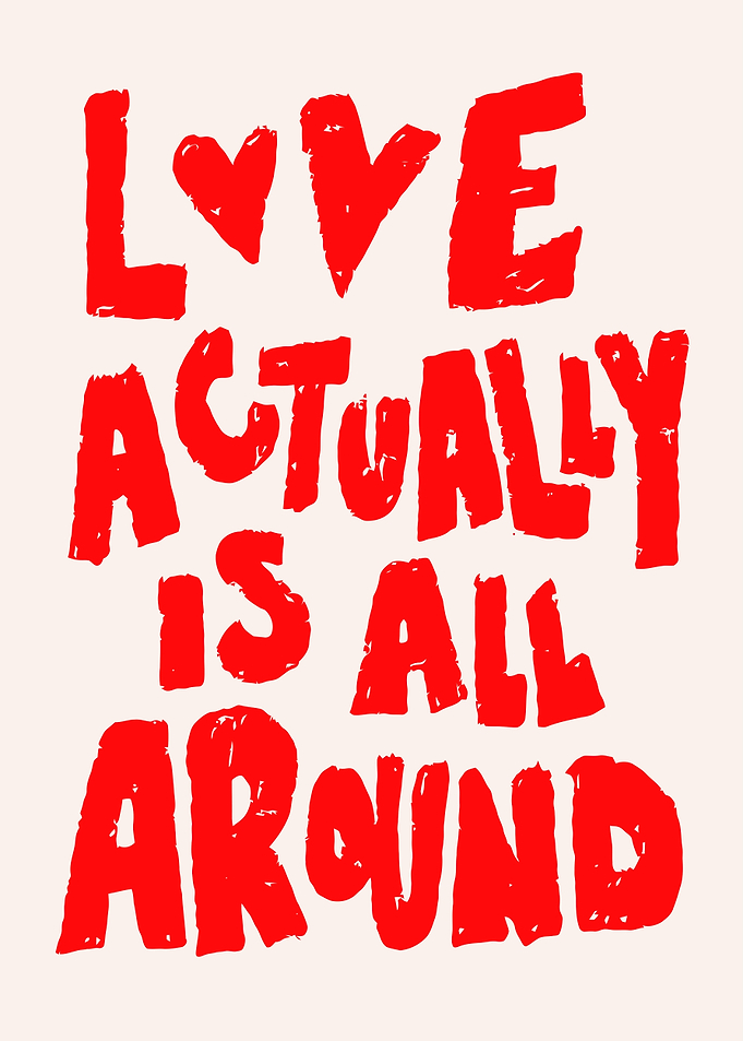 Love Actually Is All Around Poster