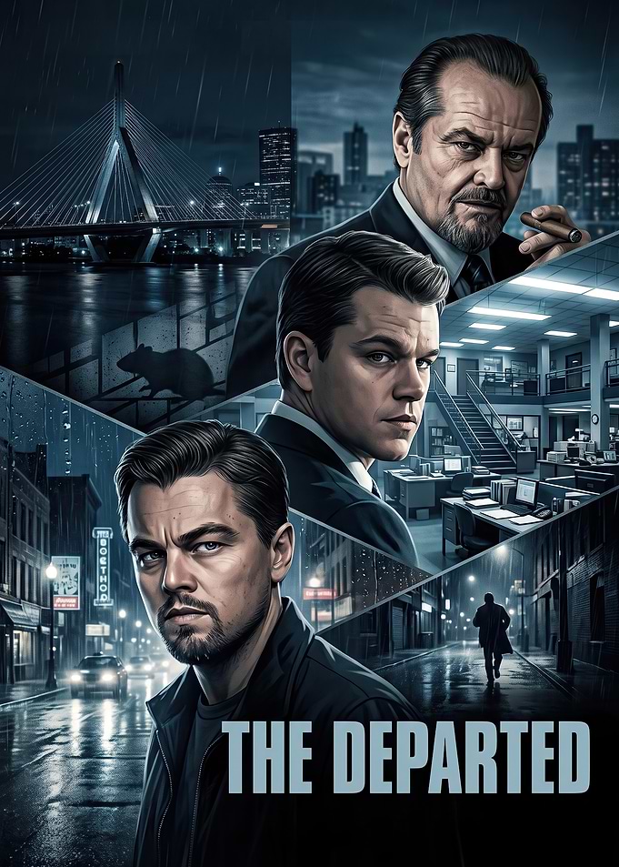 The Departed Movie Poster Art
