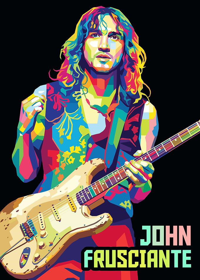 John Frusciante Pop Art Portrait