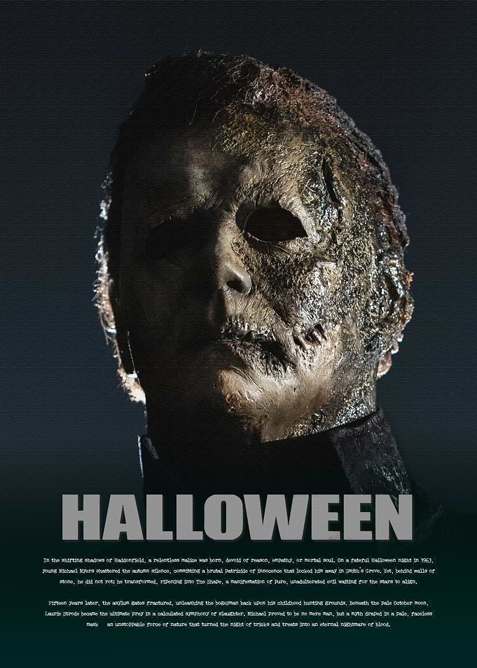 Michael Myers Halloween Movie Poster