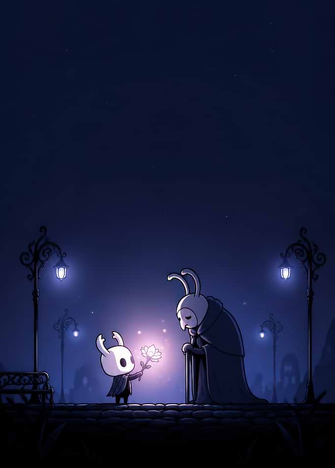 The Knight Offering a Delicate Flower