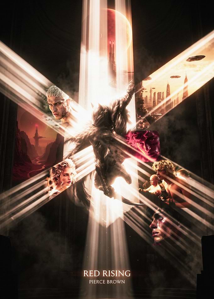 Red Rising Book Series Poster