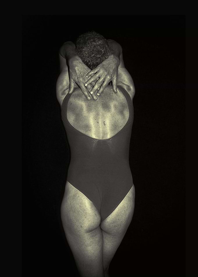 Monochrome Portrait of a Dancer