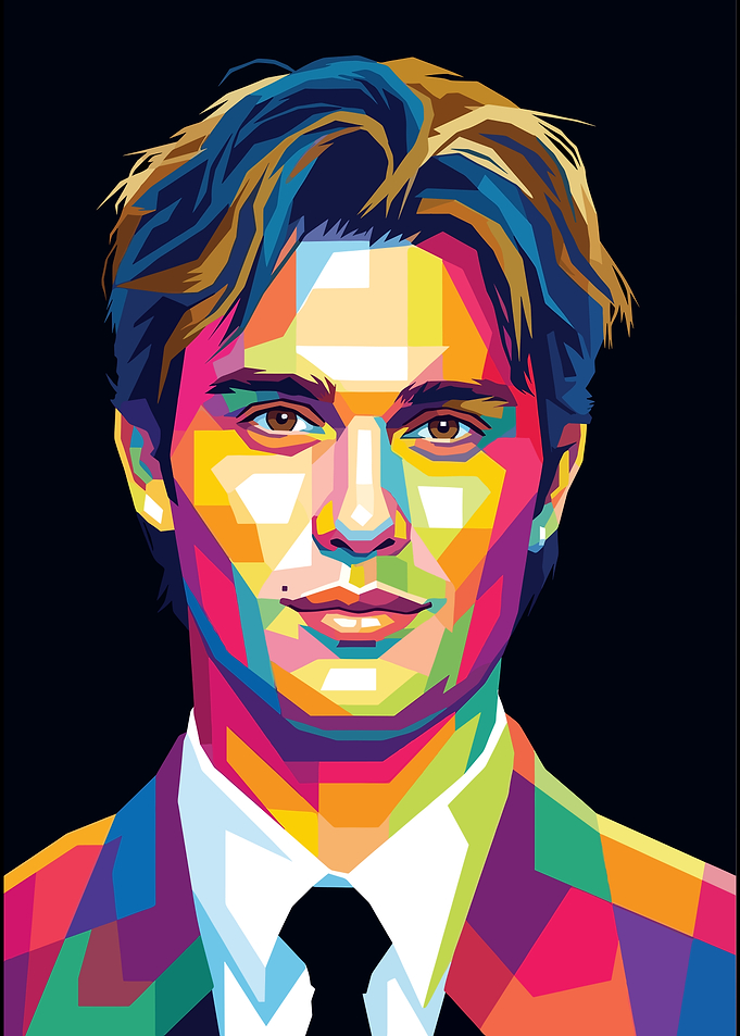 Nicholas Galitzine Pop Art Portrait