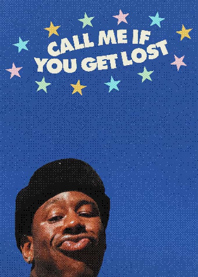 Tyler, the Creator Call Me If You Get Lost Poster