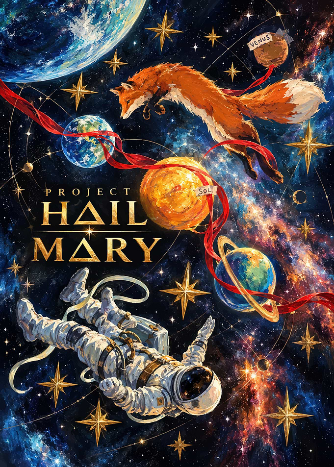 Project Hail Mary Space Art
