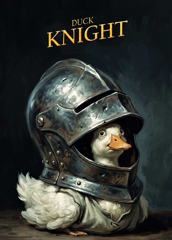 Duck Knight in Shining Armor