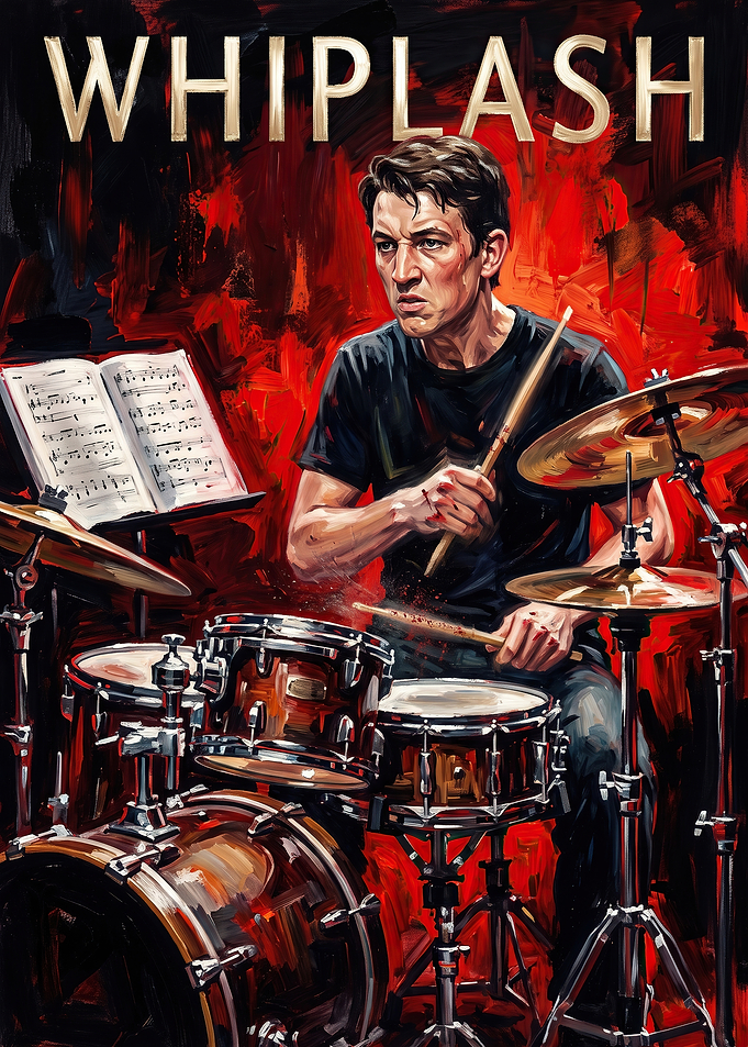 Whiplash Movie Poster Art