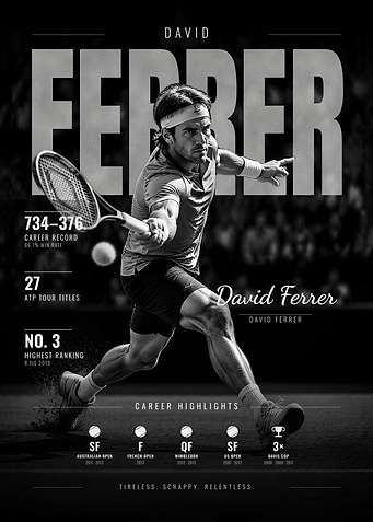 David Ferrer Relentless Tennis Warrior