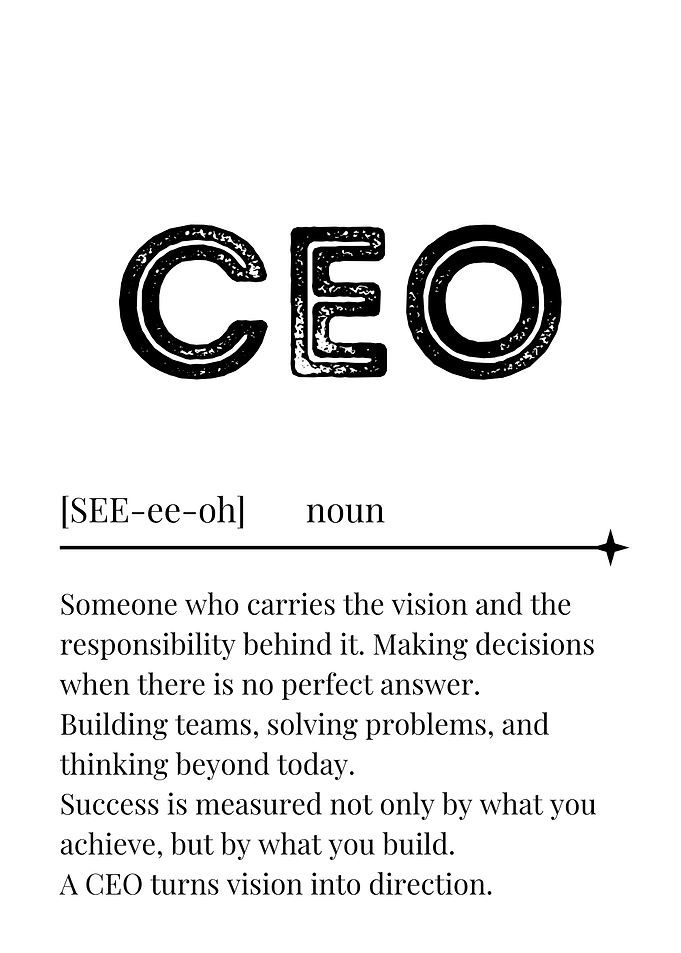CEO Definition