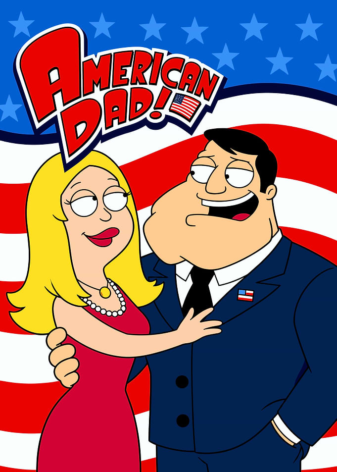 American Dad Stan and Francine Smith