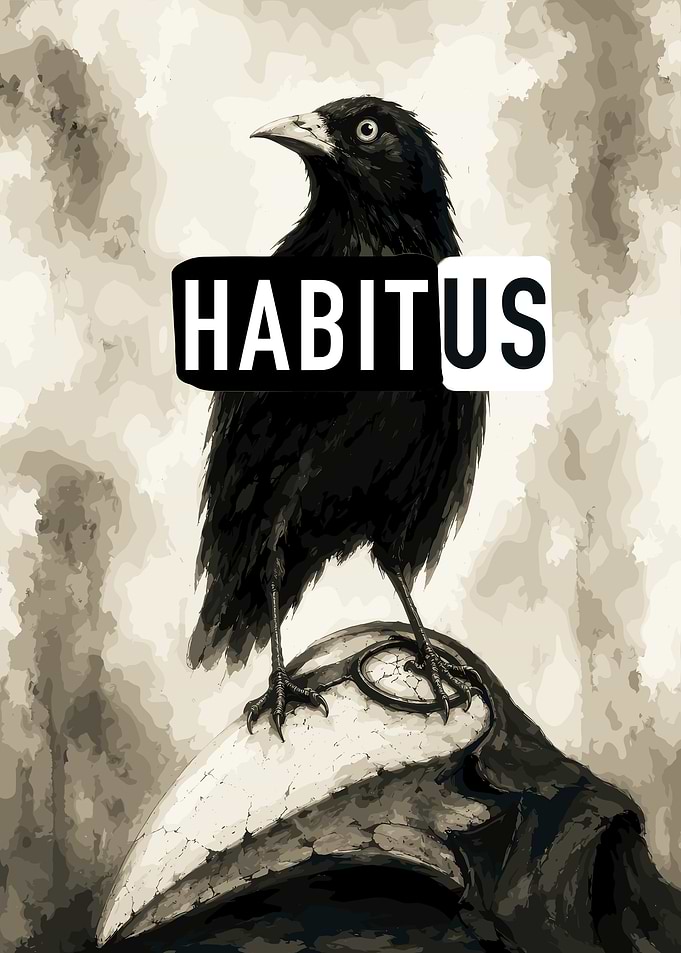 Habitus Crow on Plague Mask