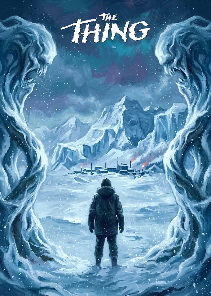 The Thing Movie Poster Art